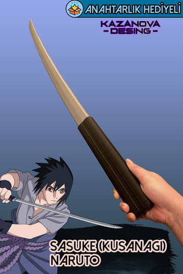 Sasuke Kusanagi Naruto Anime Katlanabilir Katana (98 CM)