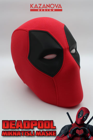 Deadpool Mıknatıslı Giyilebilir Maske