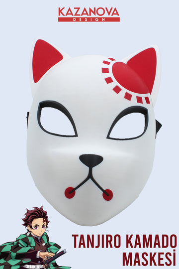 Tanjiro Kamado Demon Slayer Giyilebilir Maske
