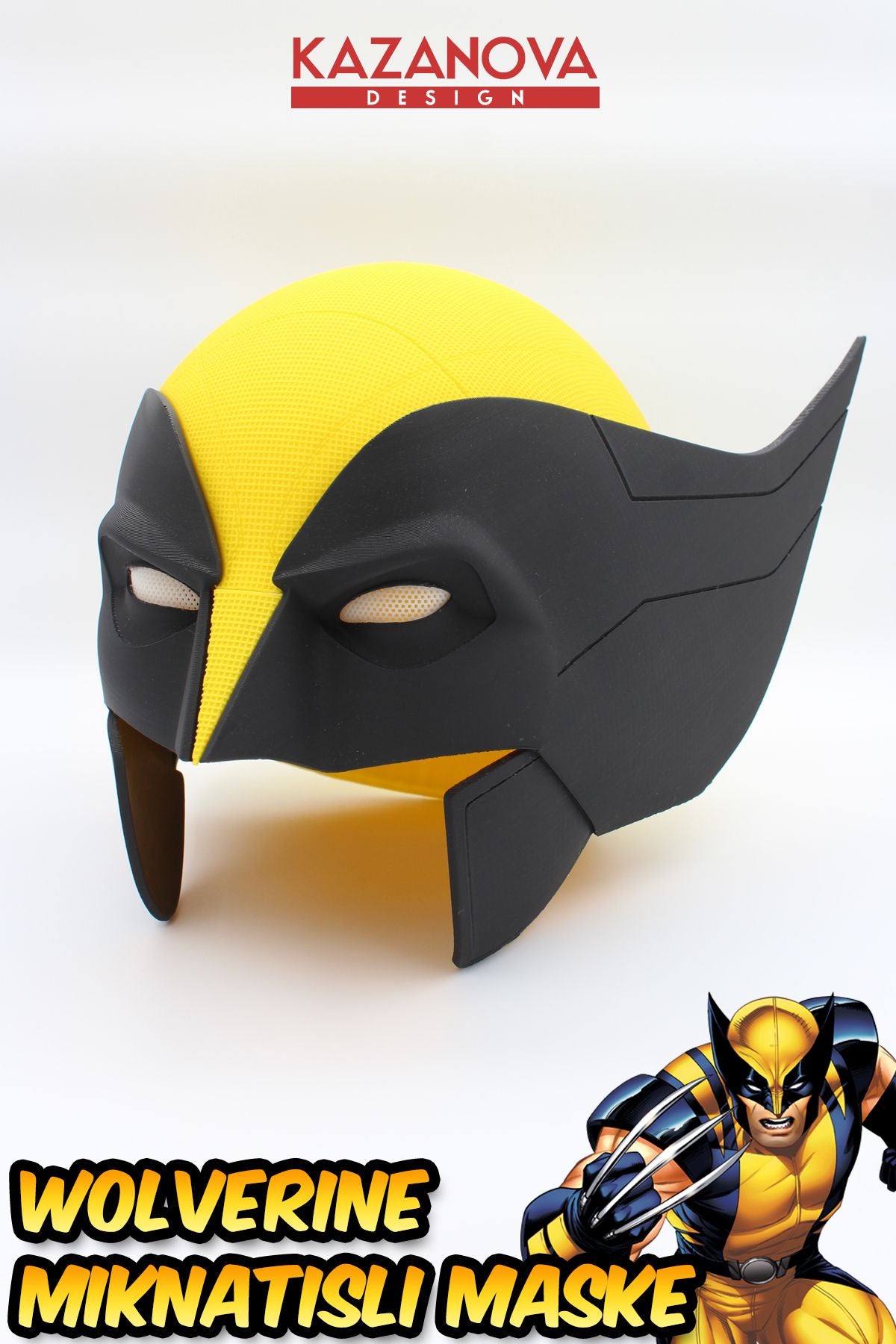 Wolverine Mıknatıslı Giyilebilir Maske