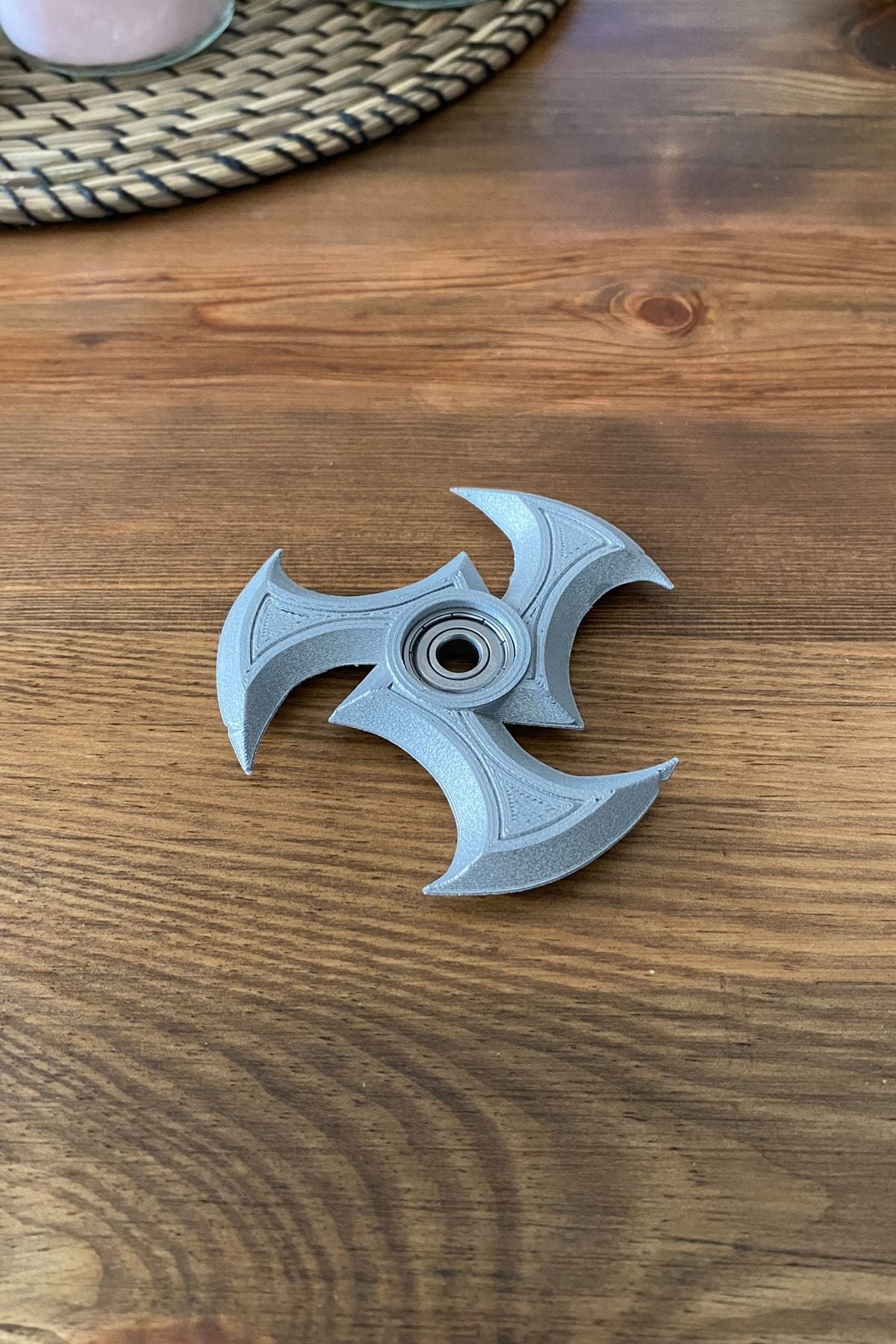 Zed Shuriken Hareketli Stres Çarkı